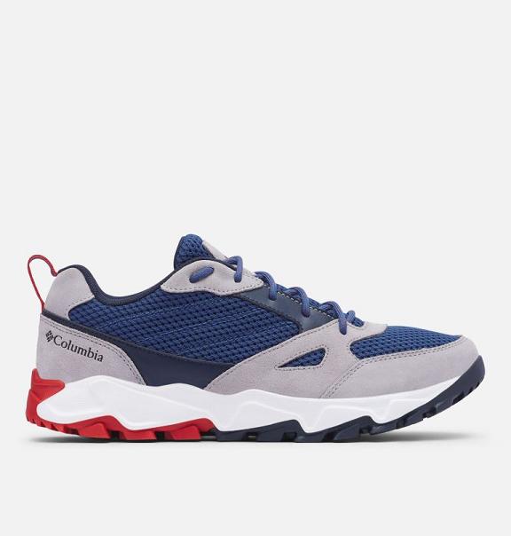 Columbia Ivo Trail Sneakers Men Blue Red USA (US501904)